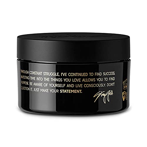 STMNT Grooming Goods Fiber Pomade 3.38 OZ Semi-Matte Finish | Strong Control |  for MEN