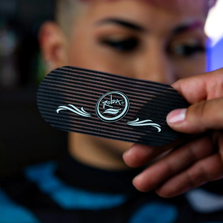 Rolda - Velcro Barber Hair Grippers | 2-Pack, Barber Tools  RED,BLACK,BLUE