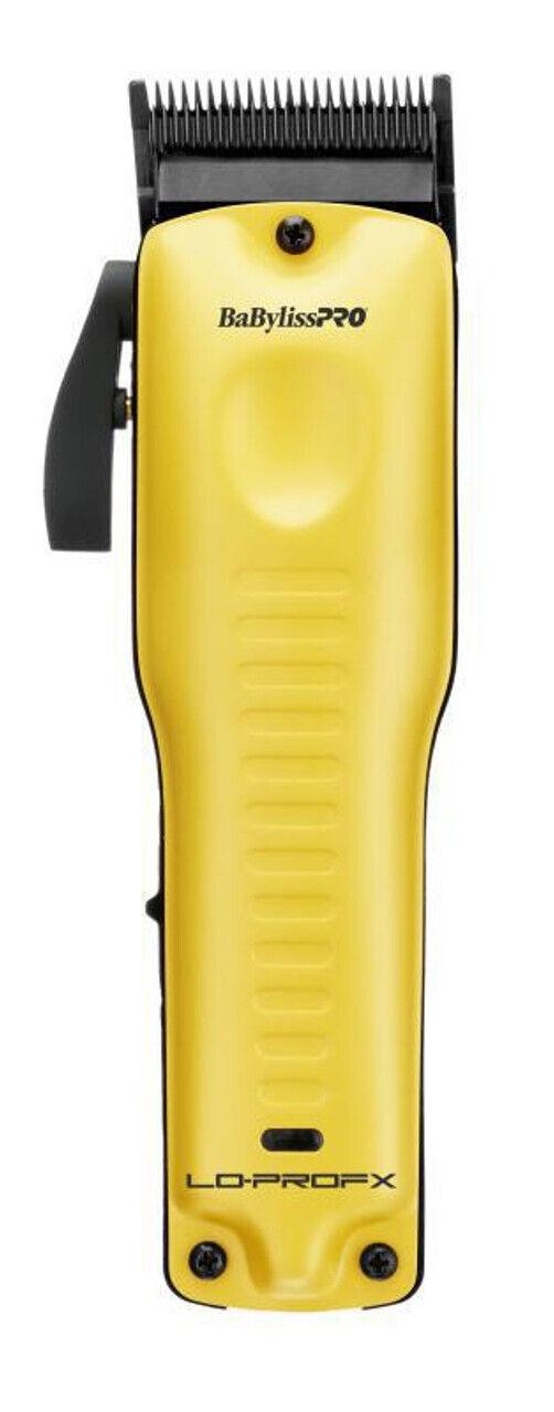 BaBylissPRO LoProFX Cordless YELLOW Limited Edi. Clipper Andy Authentic-FX825YI