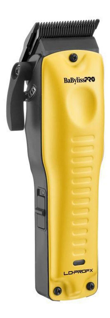 BaBylissPRO LoProFX Cordless YELLOW Limited Edi. Clipper Andy Authentic-FX825YI