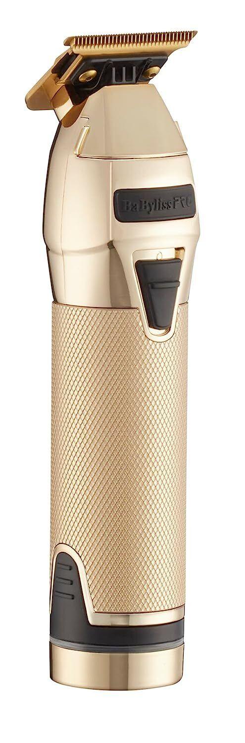 BaByliss PRO SNAP FX Trimmer GOLD Snap In/Out Dual Lithium Battery-FX797GI