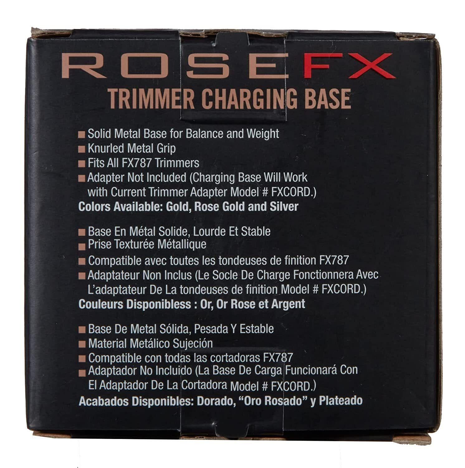 Babyliss Pro ROSE FX Trimmer Charging Base   FX787BASE-RG -