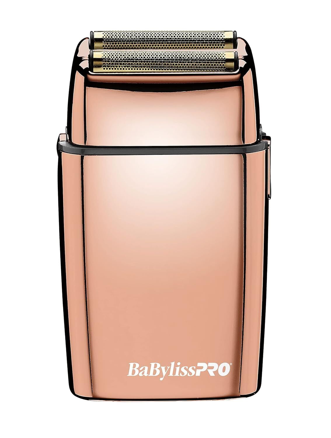 BaBylissPRO FOILFX02 Cordless Rose Gold Metal Double Foil Shaver | FXFS2RG