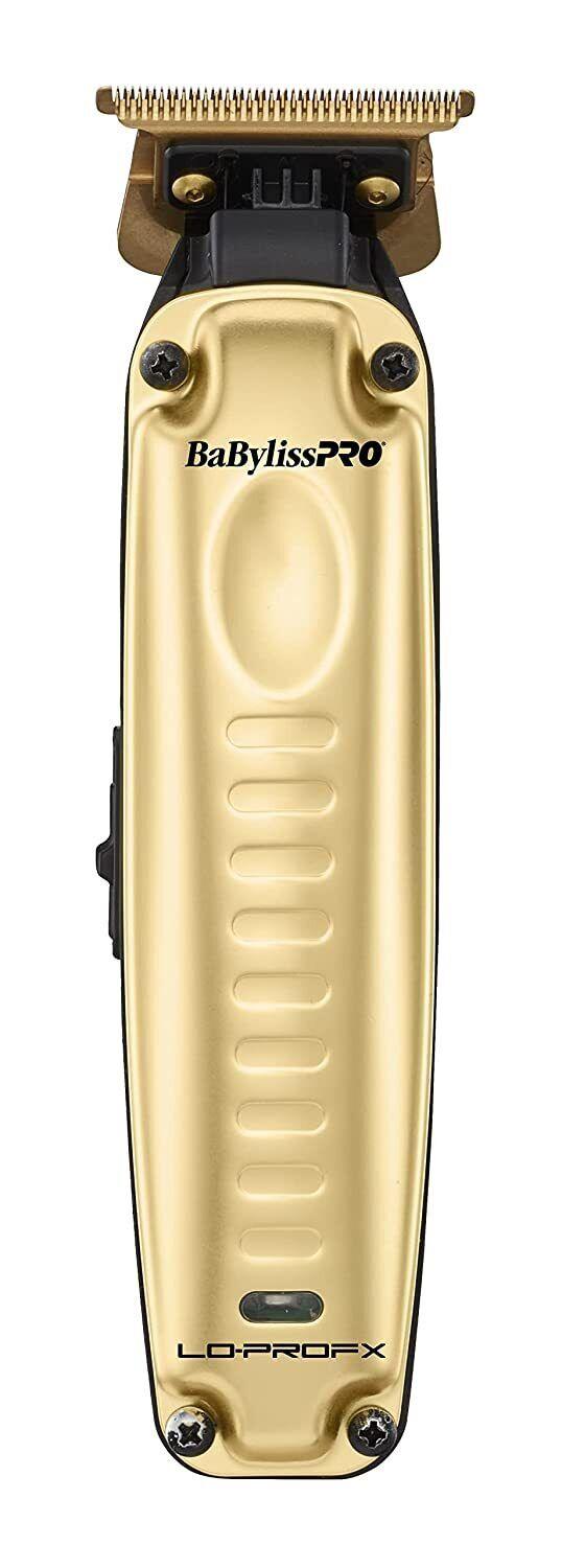 BaBylissPRO LO-PROFX High Performance Clipper & Trimmer Combo Set-Gold