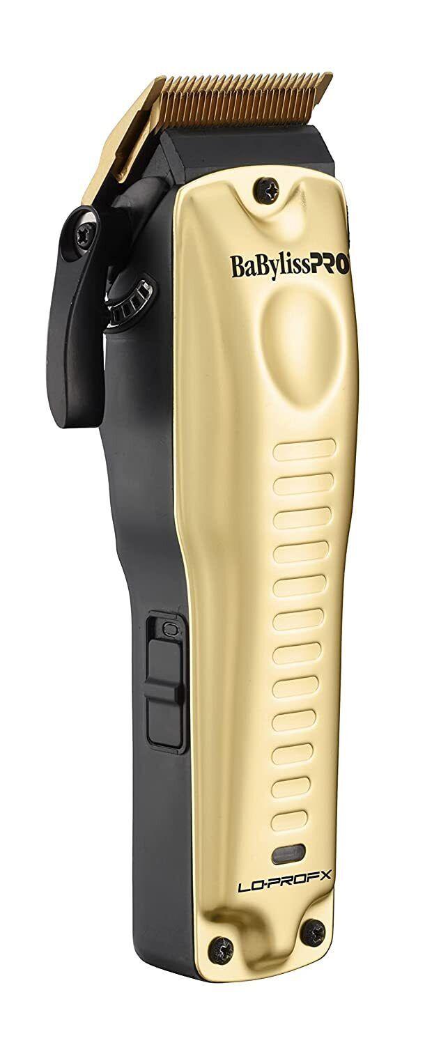 BaBylissPRO LO-PROFX High Performance Clipper & Trimmer Combo Set-Gold