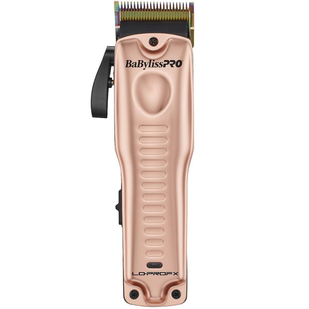 BaBylissPRO LO-PROFX High Performance Clipper & Trimmer Combo Set-ROSE GOLD-FXHOLPKLP-RG