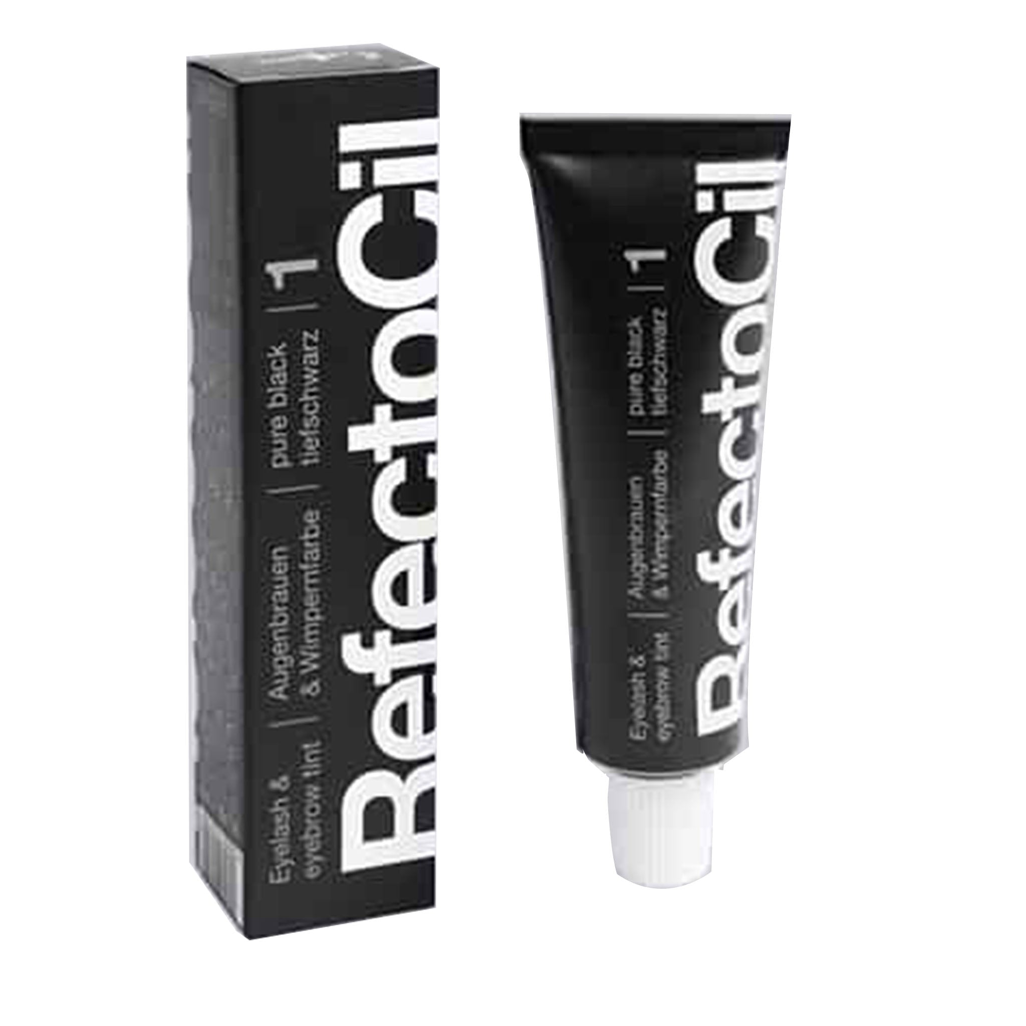 RefectoCil - Cream Hair Tint - Pure Black No. 1