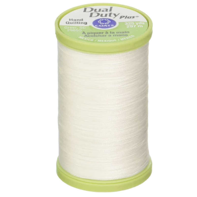 Coats & Clark Hand Quilting Thread 325 Yards - White - S960 (Pack of 3)