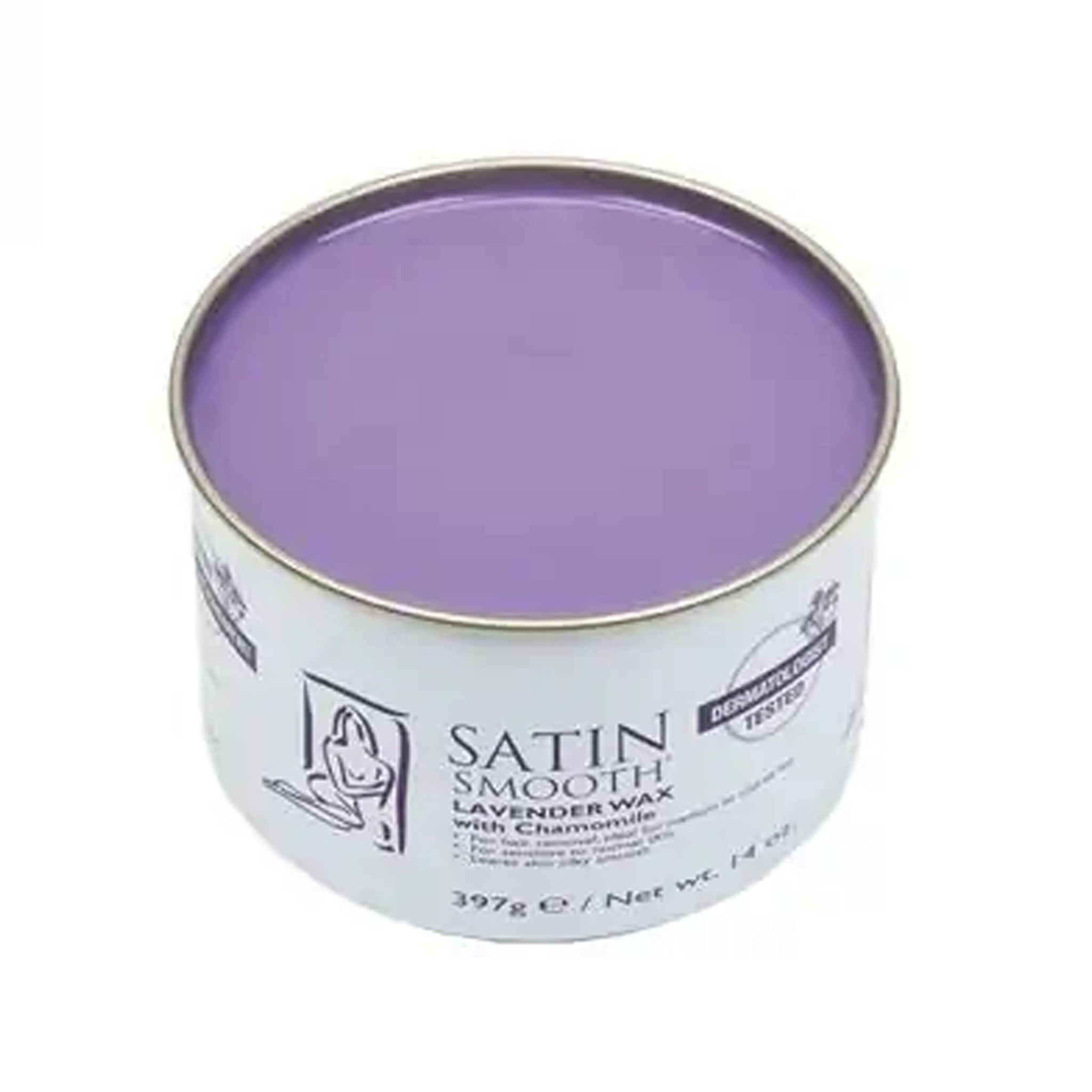 SATIN SMOOTH Lavender Wax with Chamomile, 14 oz