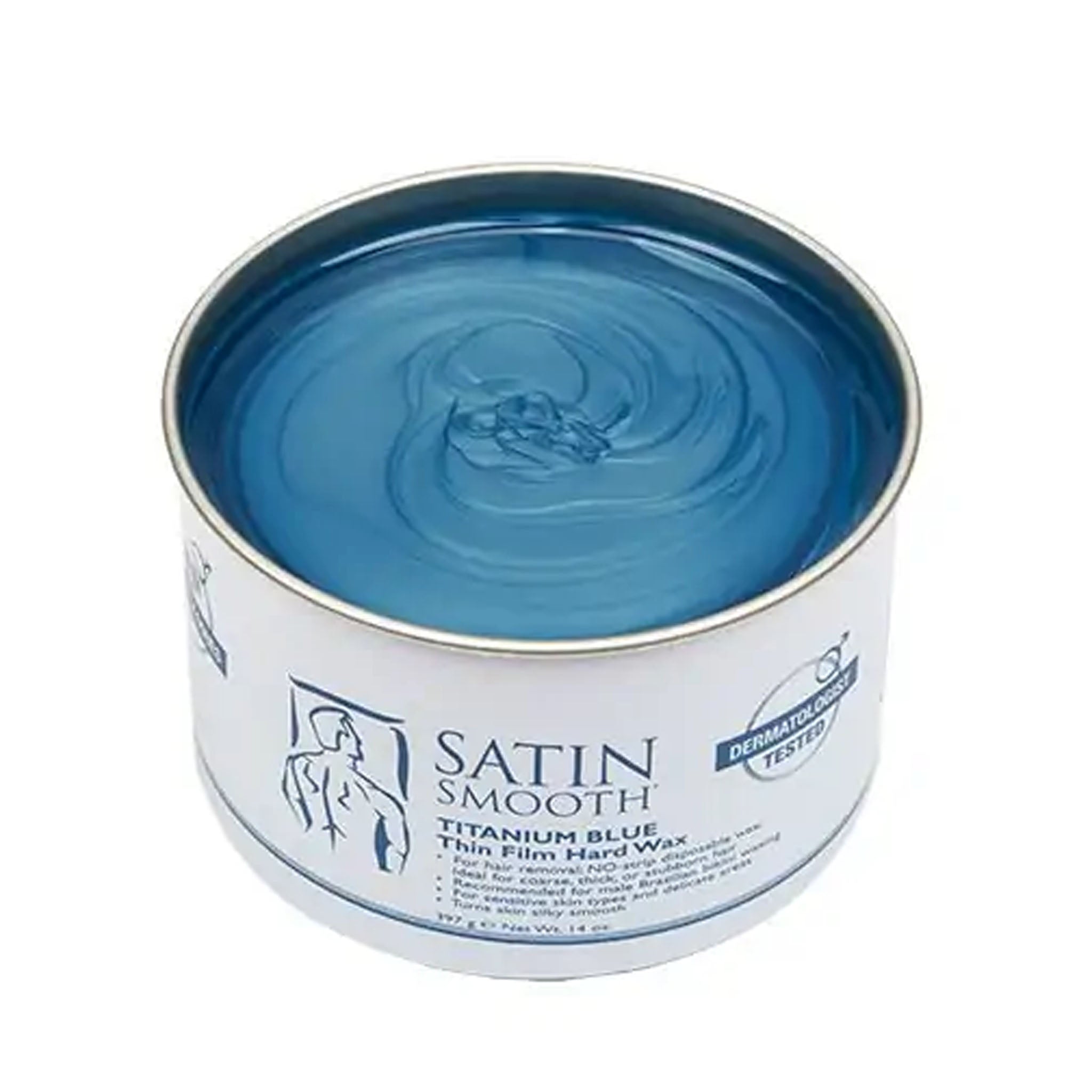 SATIN SMOOTH Prof. Titanium Blue Thin Film Hard Wax