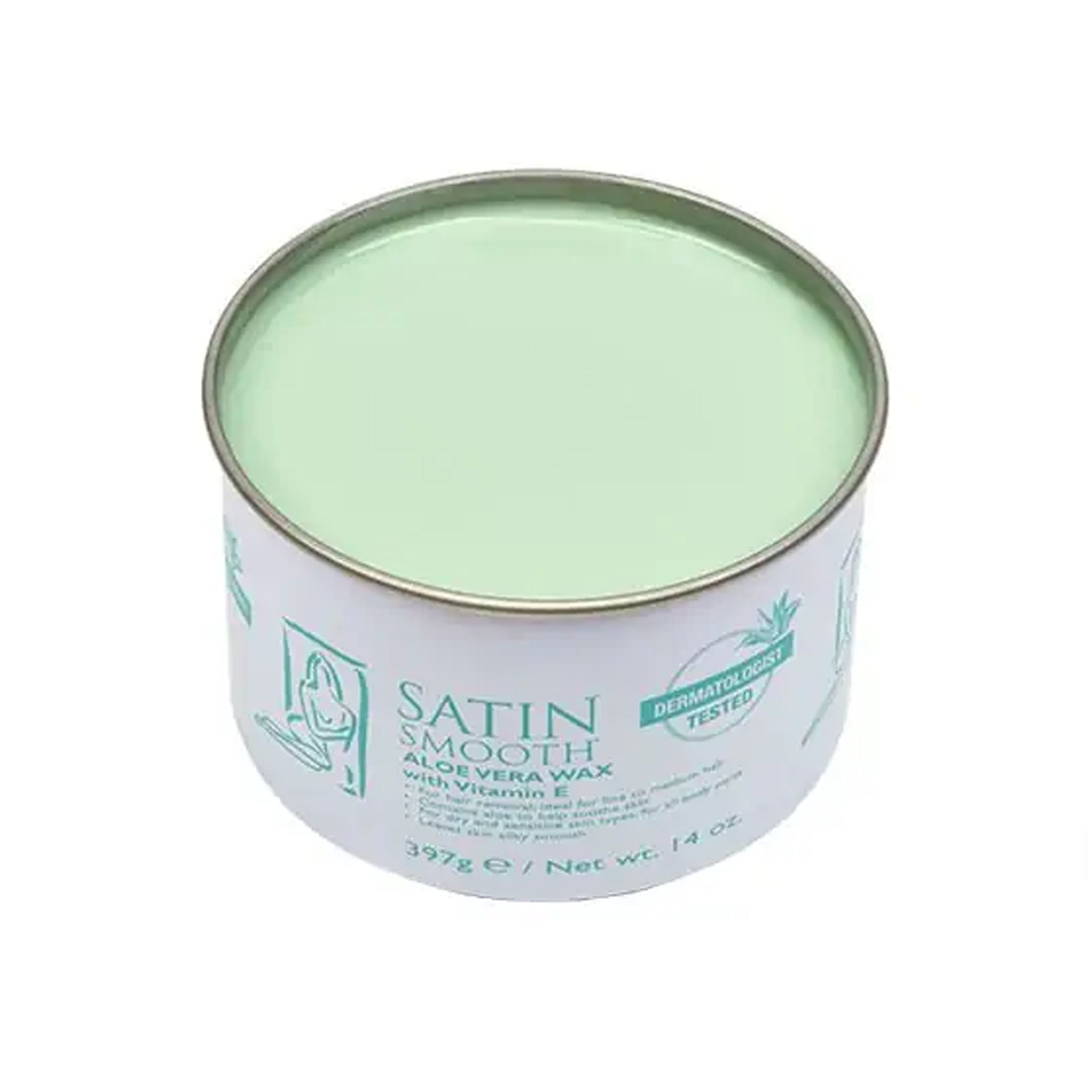 Satin Smooth Aloe Vera Hair Removal Wax 14oz.