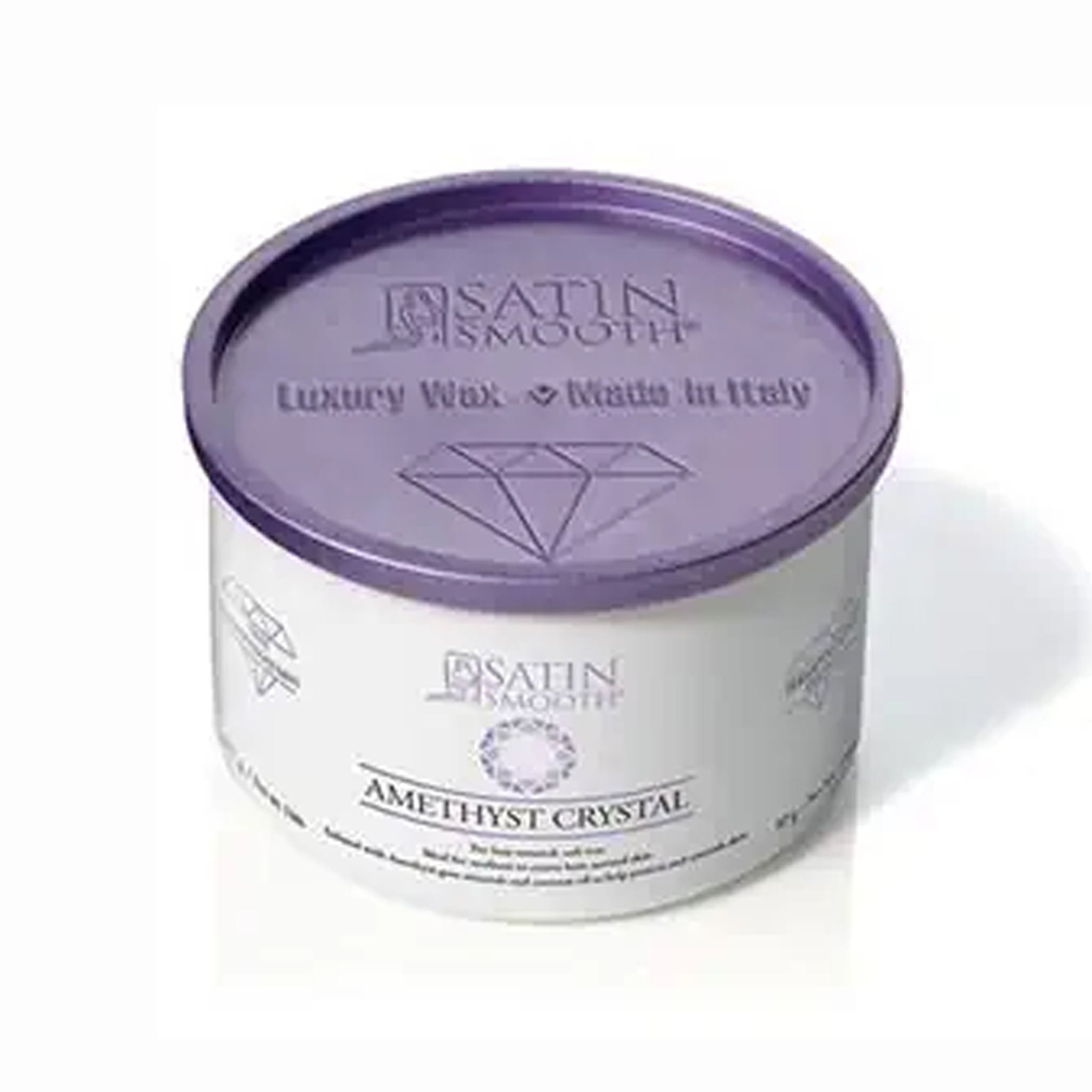 Satin Smooth Amethyst Crystal Hair Removal Wax 14oz.