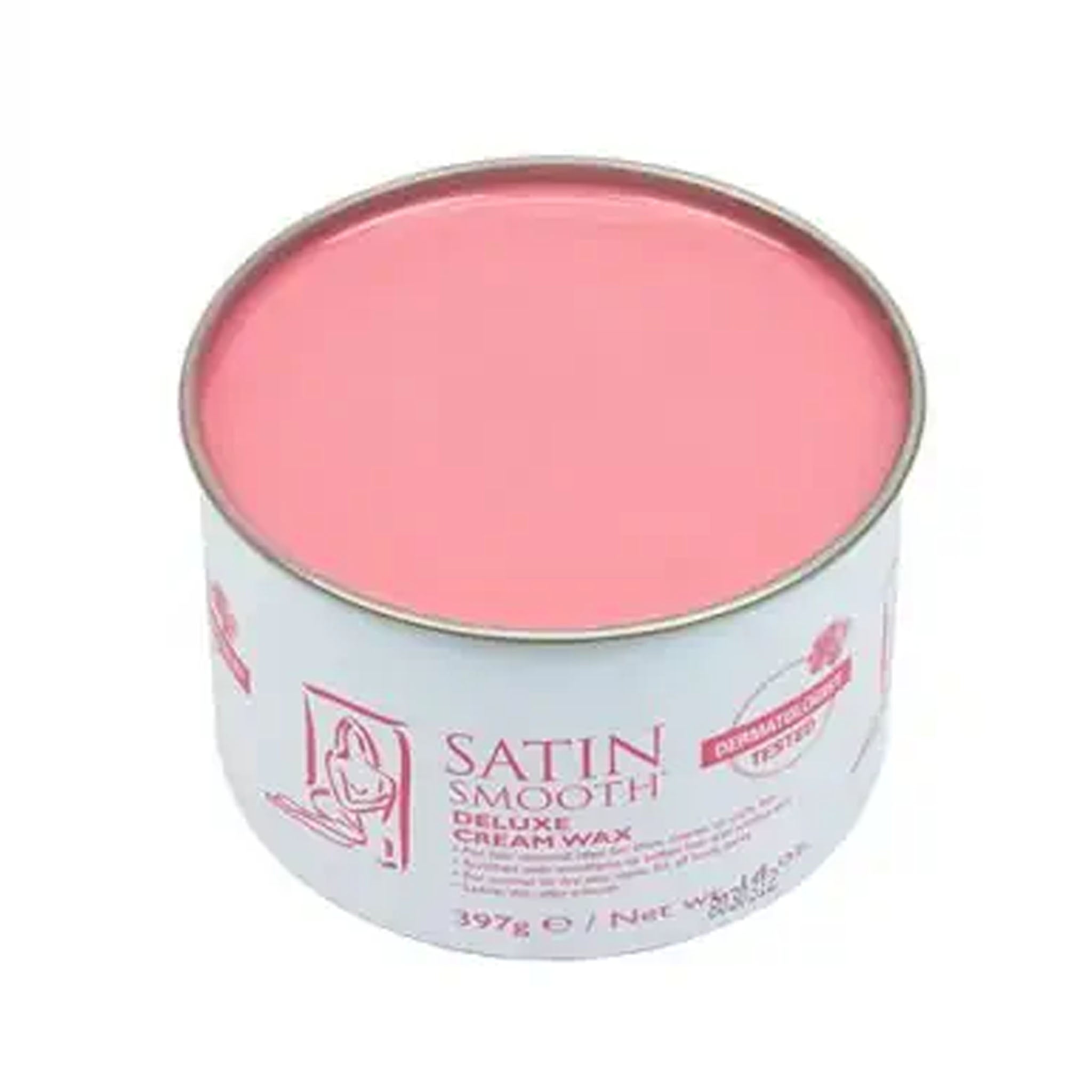 Satin Smooth Deluxe Cream Hair Removal Wax 14oz