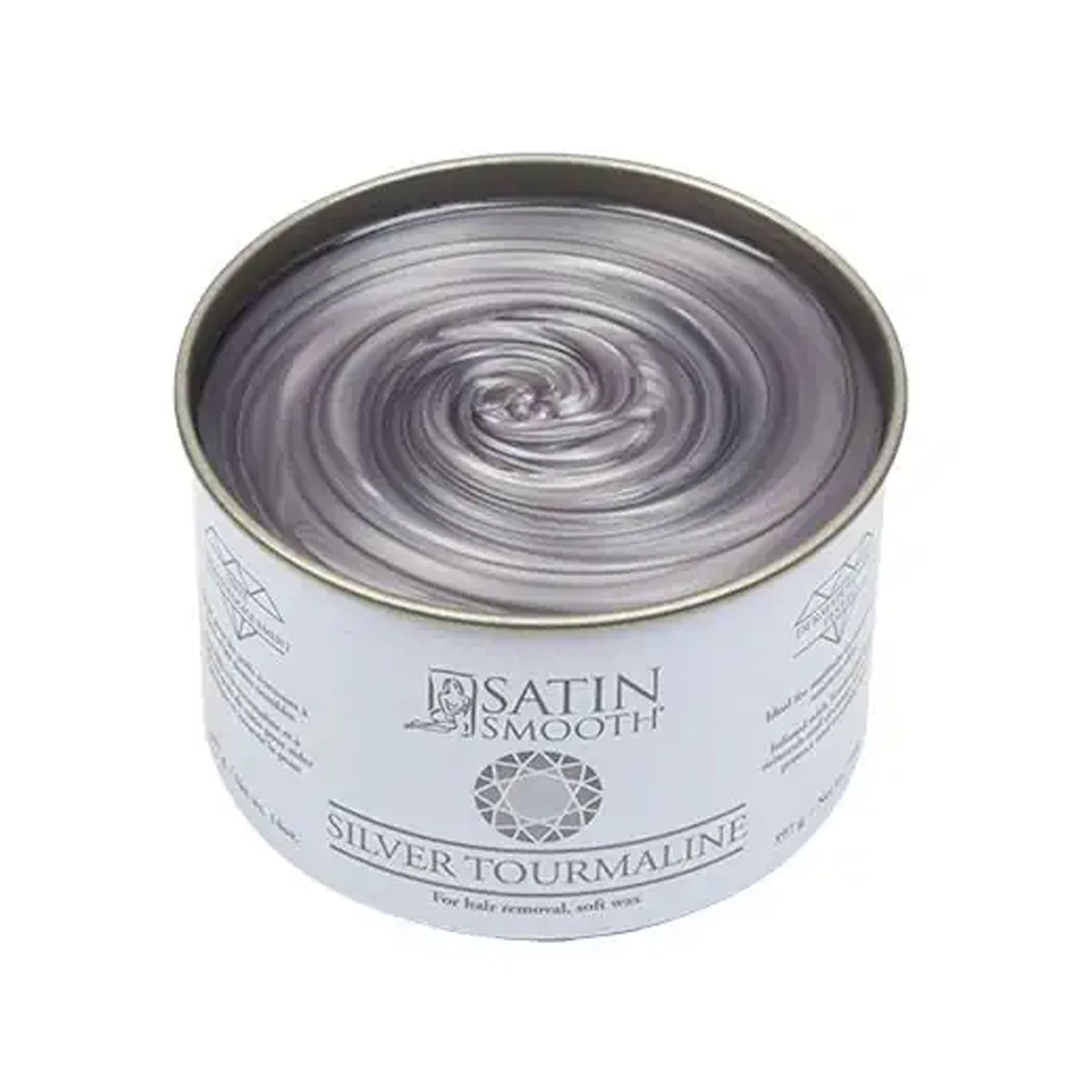 Satin Smooth Silver Tourmaline Hair Removal Wax 14oz.