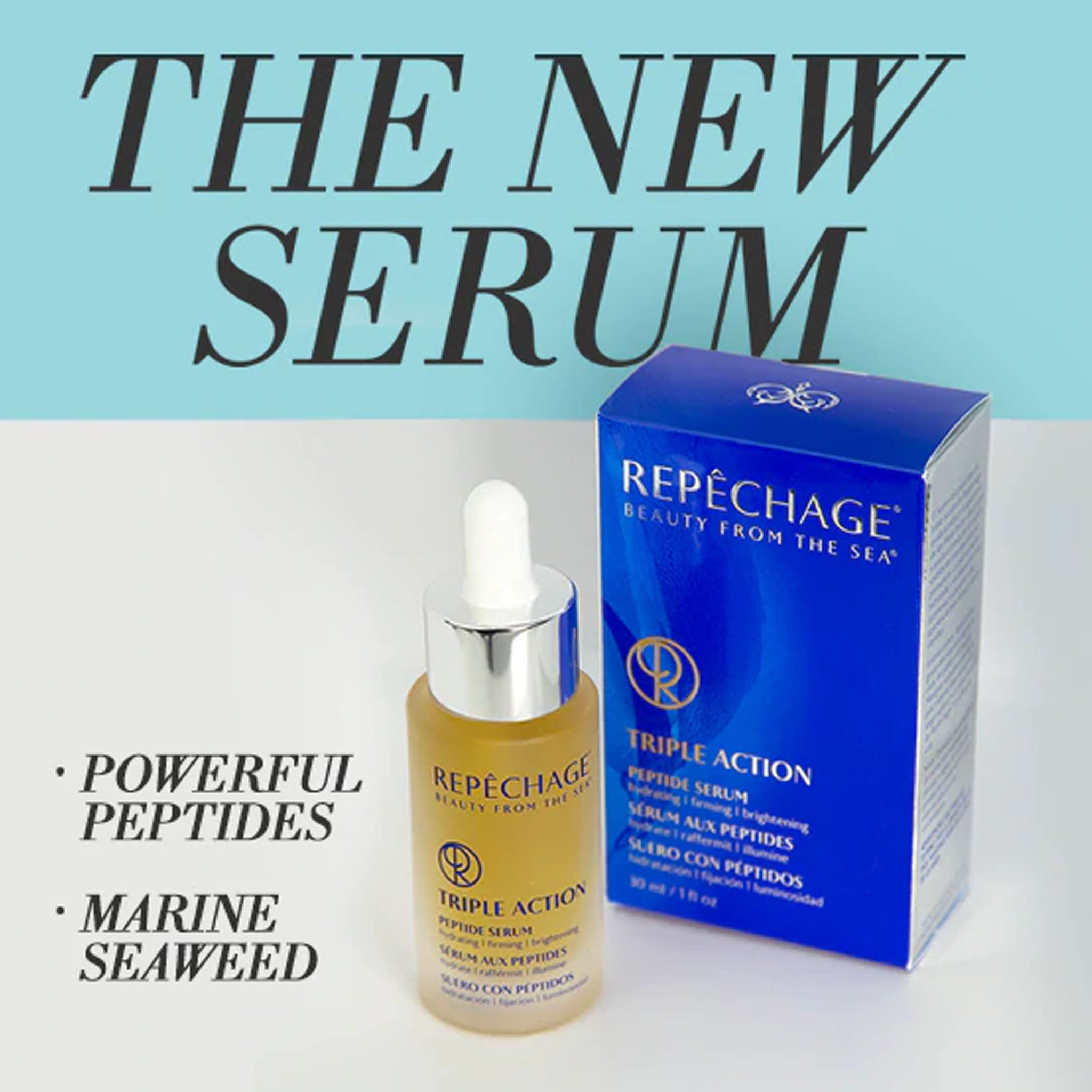 TRIPLE ACTION PEPTIDE SERUM