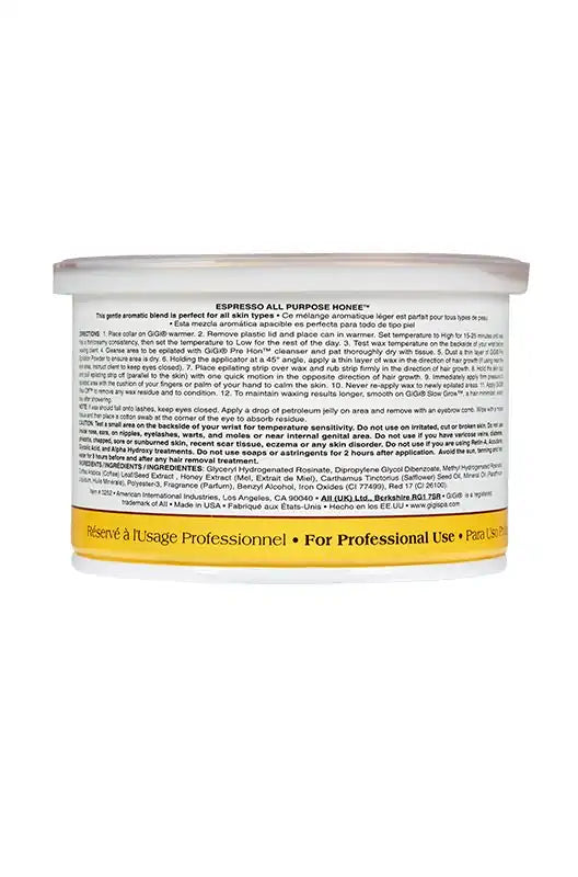 GiGi Espresso All Purpose Honee Wax 14 oz