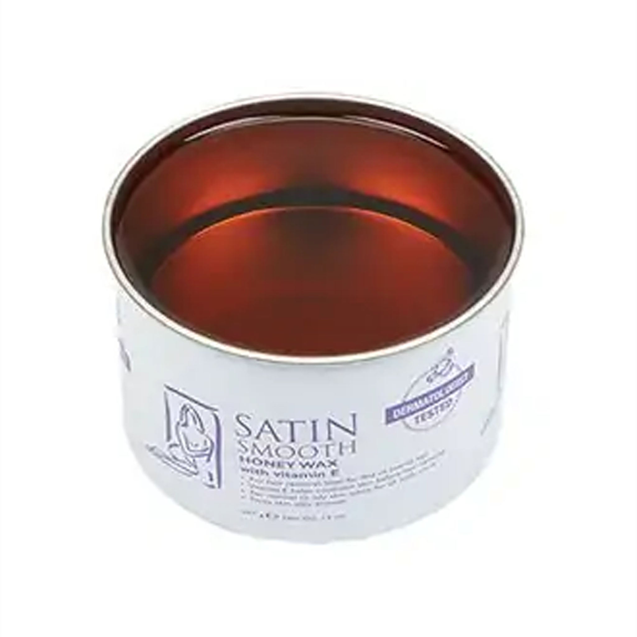 SATIN SMOOTH Wax, Honey Wax With Vitamin E, Honey, 14 Ounce