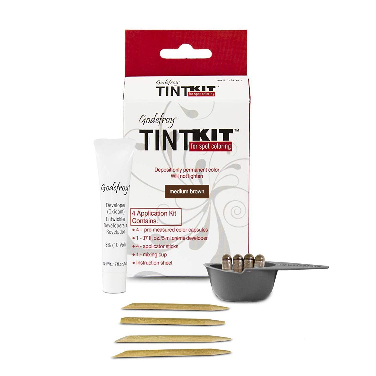 Godefroy Tint Kit For Spot Coloring, 20 Applications