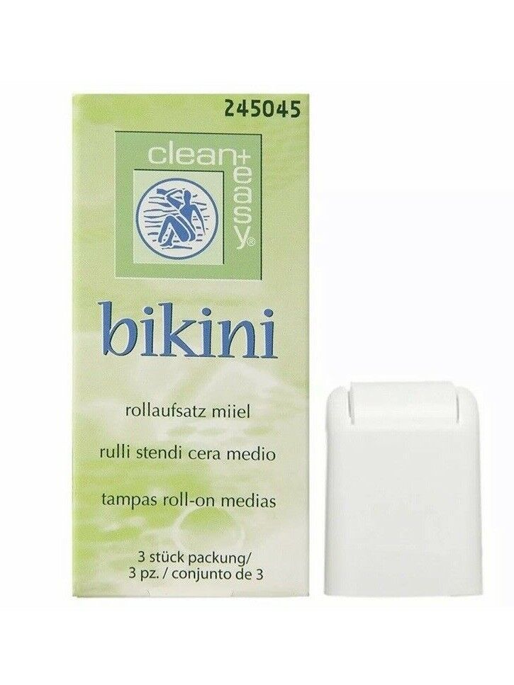 Clean & Easy Bikini Medium Roller Heads 3 pack